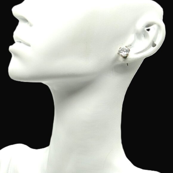 Kate Spade RISE AND SHINE Brilliant Cut CZ Prong Stud Earrings - Picture 2 of 16